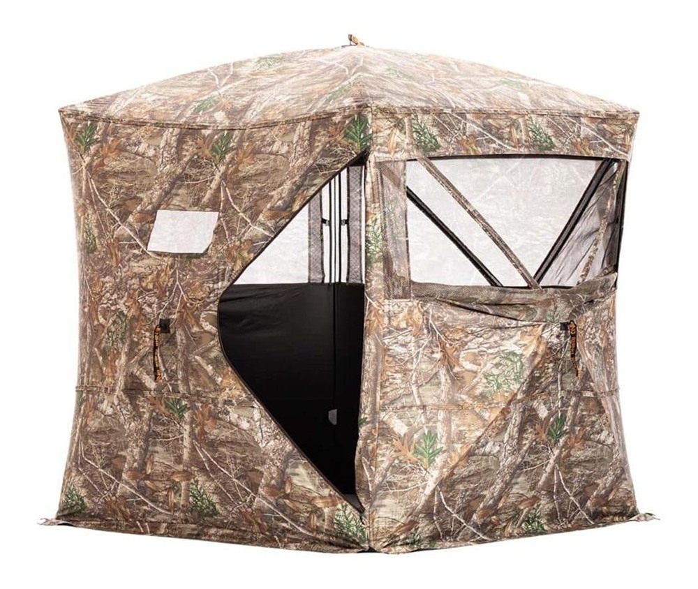 Feradyne Rhino Ground Blind RB24 3-MAN 58inX58in 270 DEG. View RT Edge view 2