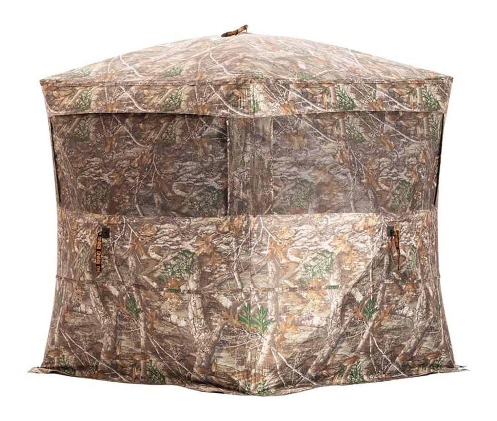Feradyne Rhino Ground Blind RB24 3-MAN 58inX58in 270 DEG. View RT Edge view 3