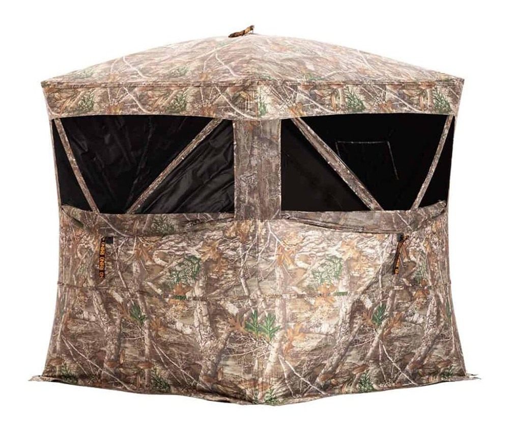 Feradyne Rhino Ground Blind RB24 3-MAN 58inX58in 270 DEG. View RT Edge view 4