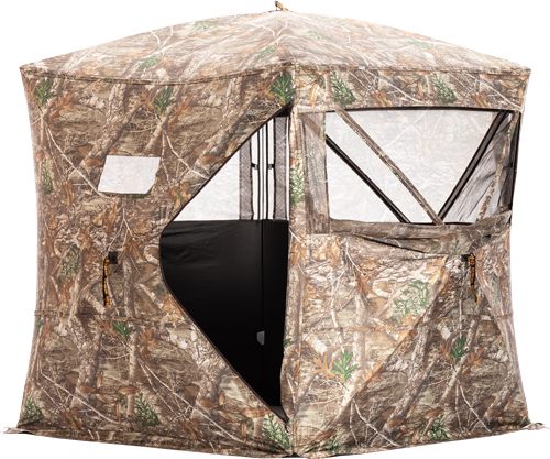Feradyne Rhino Ground Blind RB24 3-MAN 58inX58in 270 DEG. View RT Edge view 5