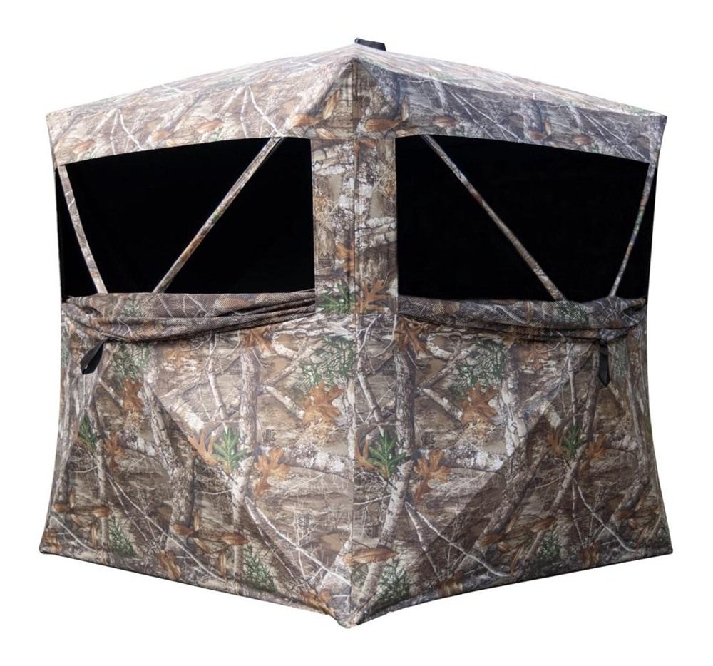 Rhino Blinds Ground RB140 3-MAN 58inX58in Floor 150D RT Edge