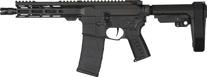 CMMG 30AF20AAB Banshee MK4 300 Blackout 30+1 8in Nitride Medium Taper Threa view 2