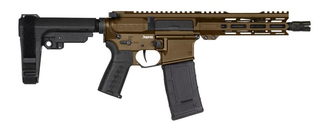 CMMG 30AF20AMB Banshee MK4 300 Blackout 30+1 8in Nitride Medium Taper Threa view 2