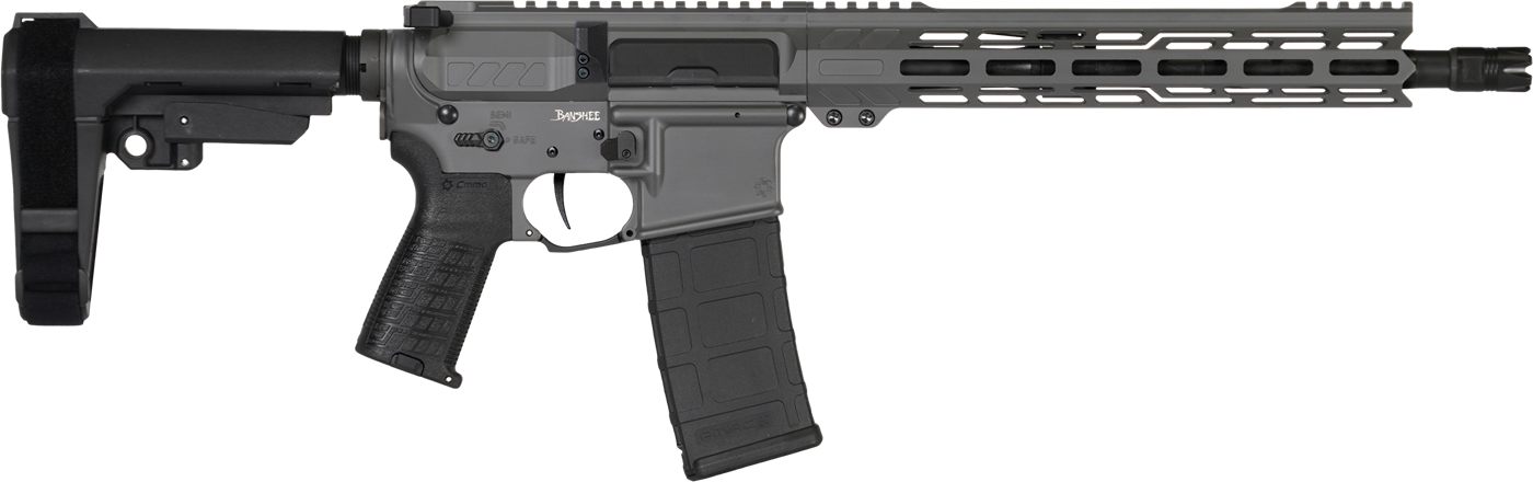 CMMG 30AB20FTNG Banshee MK4 300 Blackout 30+1 12.50in Nitride Medium Taper
