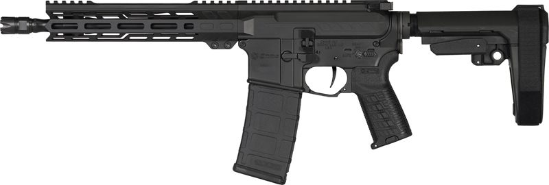 CMMG Pistol Banshee MK4 5.56MM 10.5in 30RD W/RIP Brace Black view 3