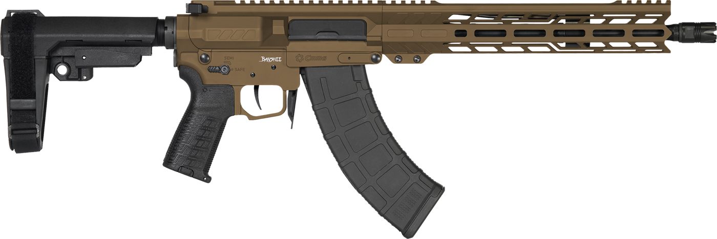 CMMG 76AB60AMB Banshee MK47 7.62x39mm 30+1 12.50in Black Nitride Medium Tap