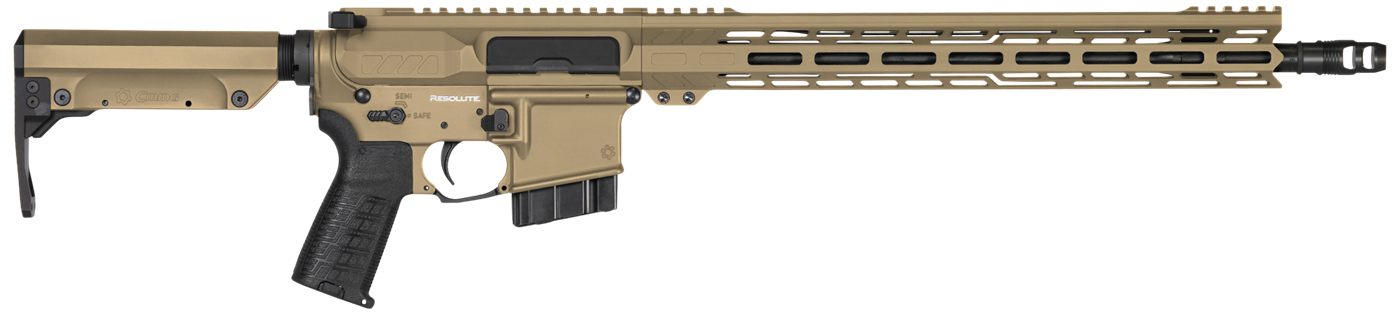 CMMG 28A670CCT Resolute MK4 22 ARC Black Nitride Threaded Barrel, Coyote Ta
