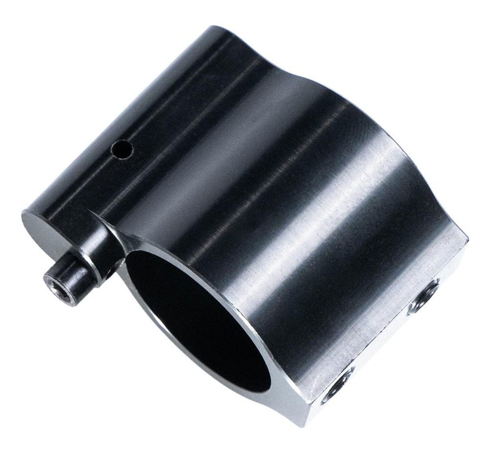 CMMG 55DA31F Zeroed Adjustable Gas Block .750in Nitride 4140 Steel view 2