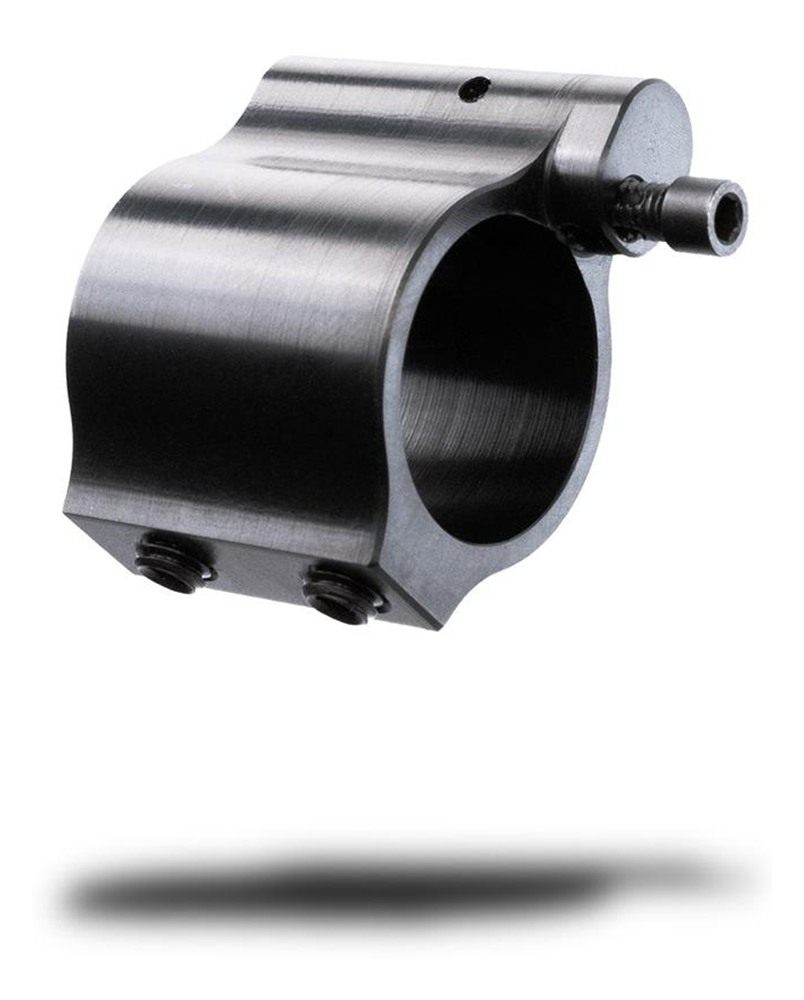 CMMG 55DA31F Zeroed Adjustable Gas Block .750in Nitride 4140 Steel view 6