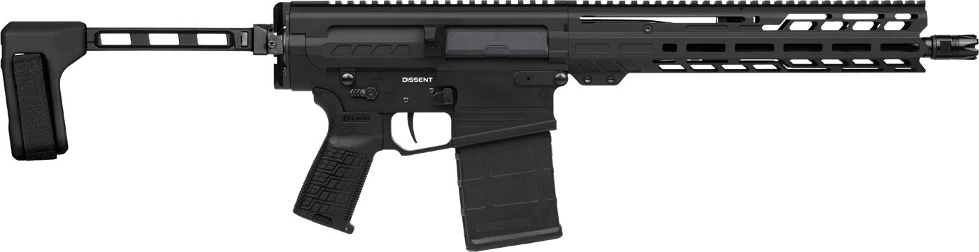 CMMG 33A380C-AB Dissent MK3 8.6 Blackout 20rd 12.50in Nitride 7075-T6 Alumi