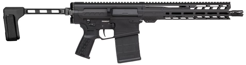 CMMG 33A380C-AB Dissent MK3 8.6 Blackout 20rd 12.50in Nitride 7075-T6 Alumi view 2