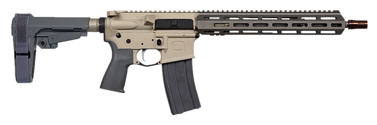 Q Sugar Weasel Pistol w/SBA3 Brace 5.56mm 30rd Magazine 13in Barrel