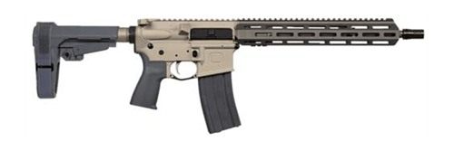 Q Sugar Weasel Pistol w/SBA3 Brace 5.56mm 30rd Magazine 13in Barrel view 4