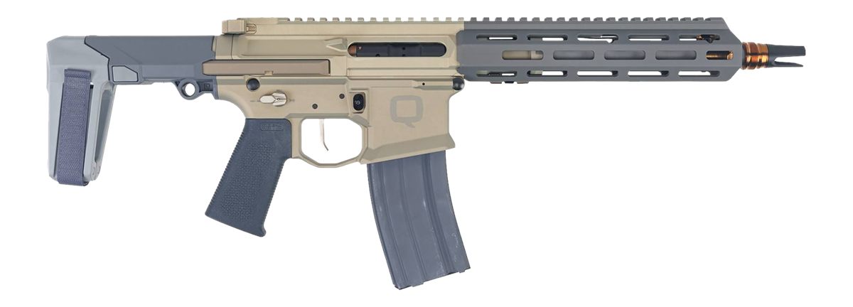 Q HB55610INPISTOL Honey Badger 5.56 Nato 30+1 10in Threaded Barrel, M-LOK H