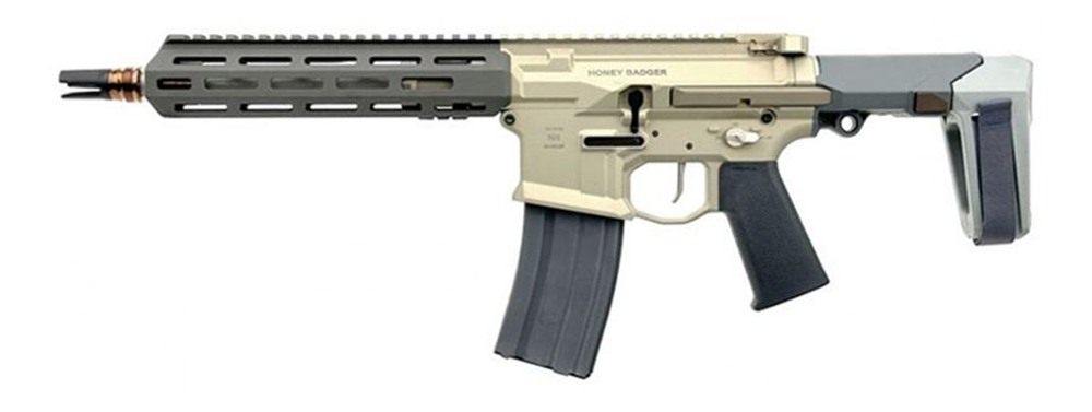 Q HB55610INPISTOL Honey Badger 5.56 Nato 30+1 10in Threaded Barrel, M-LOK H view 2