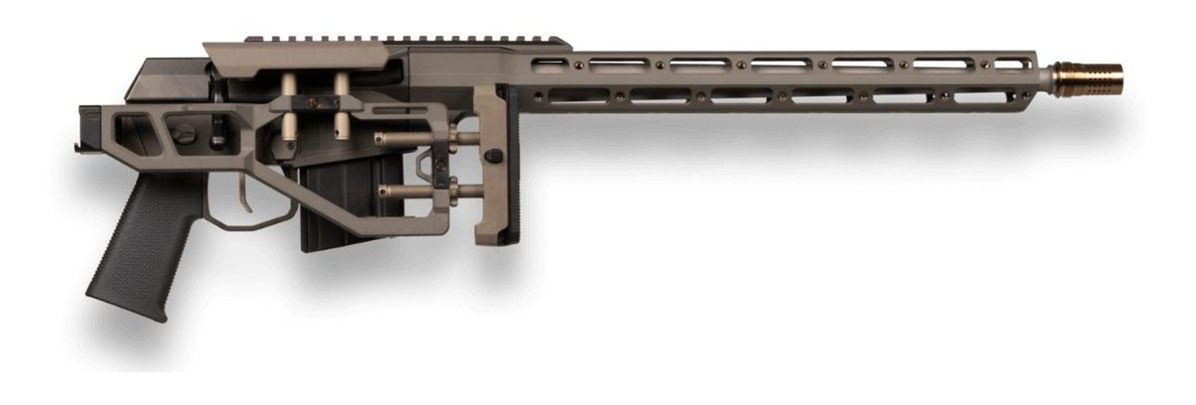 Q MINIFIX6ARC15INGRY Fix 6mm ARC 10+1 16in Gray Picatinny Rail M-LOK Handgu view 2
