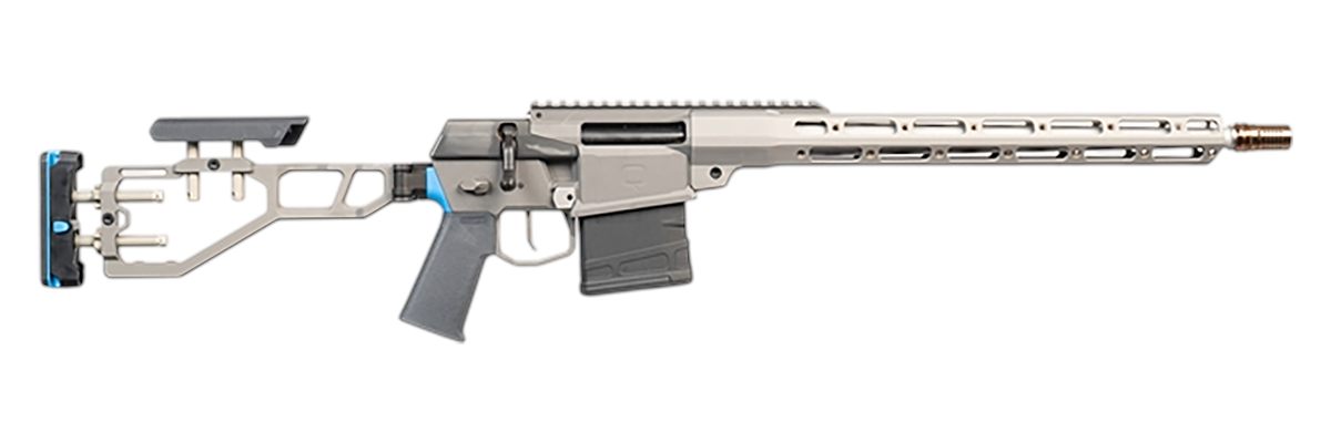 Q The Fix CA Compliant 308 Win 10+1 16in Picatinny Rail Receiver, M-LOK Han