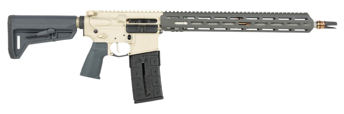 Q LLC  Sugar Weasel *CA Compliant 5.56 NATO 10+1 16" Clear Anodized Cerakote Aluminum Receiver w/Picatinny Rail, M-LOK Handguard, CMOE SL-K Black Polymer Stock, Black Polymer Grip