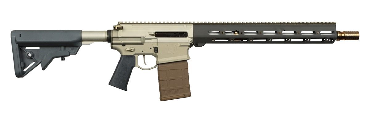 Q Boombox AR15 Rifle 8.6 BLK 30rd Magazine(1) 16in Barrel 1:3 Twist Gray Ac