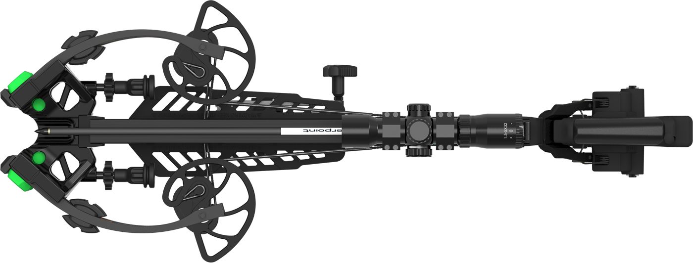 Ravin Crossbows Centerpoint Amped G2D 430 fps Black with 1.5-5x32 Scope