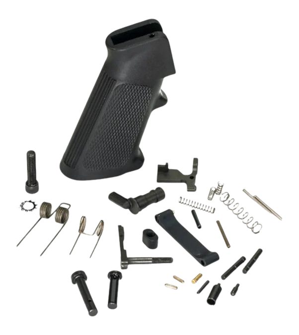 White Label Armory WLA-LOW-1015-01 Parts Kit For AR-15 Black