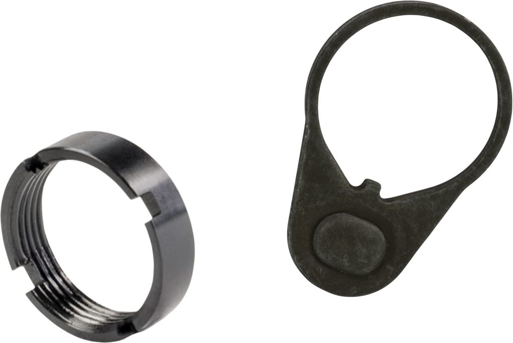 Vktr White Label Armory WLA-BUF-7006-01 Mil-Spec End Plate Kit Black Alumin