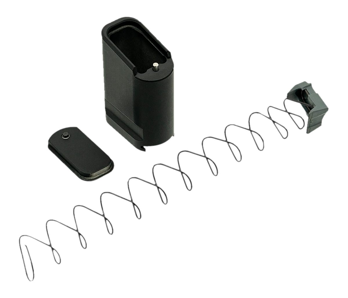 Shield Arms SAS15ME10BLK Magazine Extension Extended 10rd Compatible w/ S15
