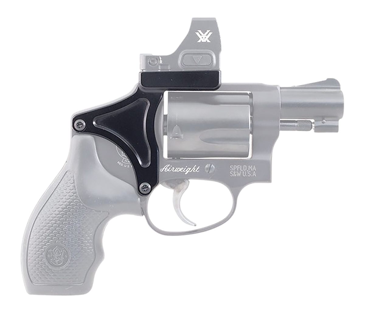 Shield Arms SAROC442RMR Revolver Optic Conversion Black Aluminum RMR Footpr