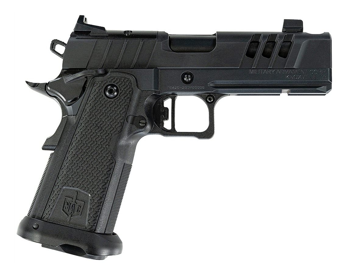 SDS Arms MAC 9 DS Comp Handgun 9mm Luger 17rd Magazines(2) 4.25'' Barrel AO view 2
