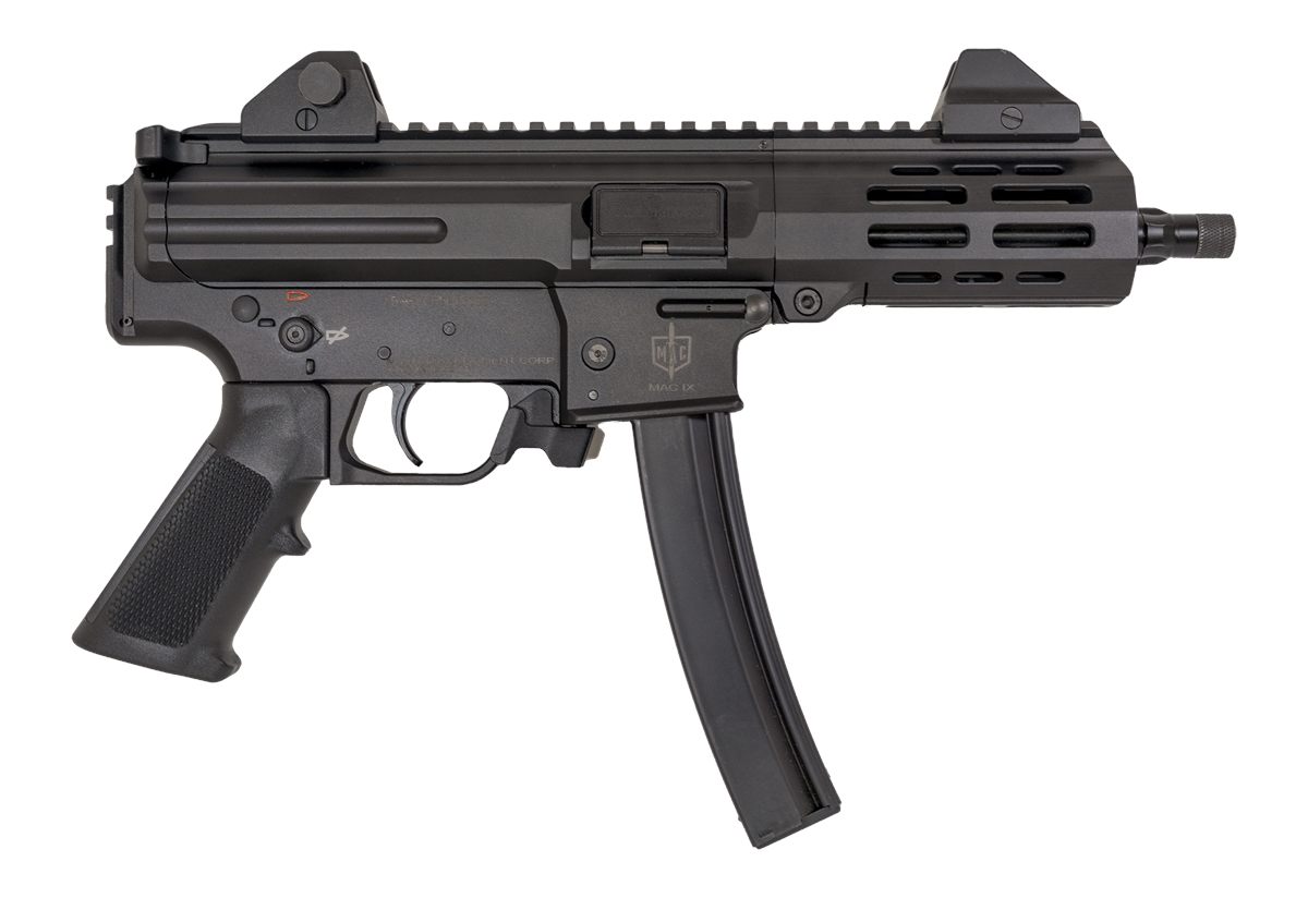 Military Arms MAC 12755001 IX 9mm Luger 30+1 6.50in Threaded Barrel, Picati