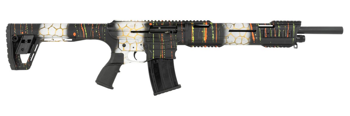 Tokarev USA 21000428 TAR SP 12 Gauge AR Style 18.50in Camo Aluminum Receive