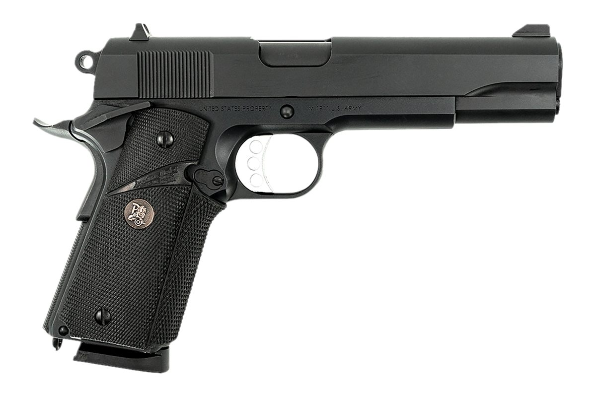 Sds Arms MAC 10100575 1911 Meusoc Full Size 45 ACP 8+1 5in Black Target Cro