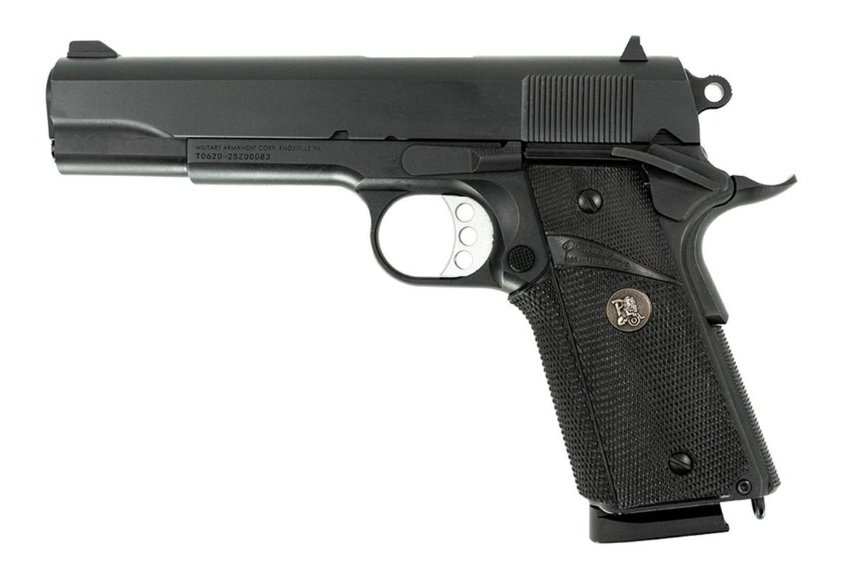 Sds Arms MAC 10100575 1911 Meusoc Full Size 45 ACP 8+1 5in Black Target Cro view 2
