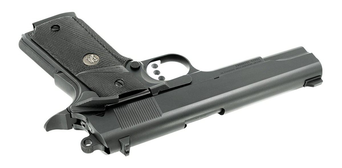 Sds Arms MAC 10100575 1911 Meusoc Full Size 45 ACP 8+1 5in Black Target Cro view 3