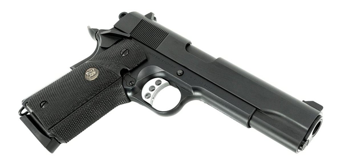 Sds Arms MAC 10100575 1911 Meusoc Full Size 45 ACP 8+1 5in Black Target Cro view 4
