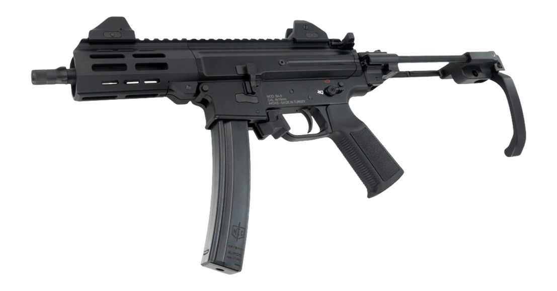 SDS Imports MAC 12755002 IX 9mm Luger 6.50in Black Anodized Threaded Barrel