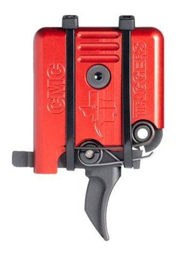 Cmc Triggers AR-15/10 Single Stage Component Curved 3.5 lb Small Pin Red