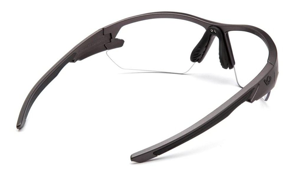 Pyramex Venture Gear Semtex 2.0 Shooting Glasses Gun Metal with Clear Anti view 2
