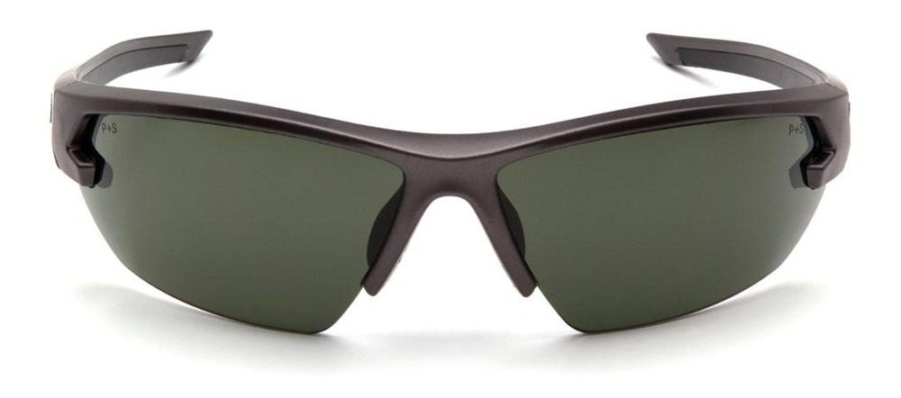 Pyramex Venture Gear Semtex 2.0 Shooting Glasses Gun Metal with Forest Grey view 3