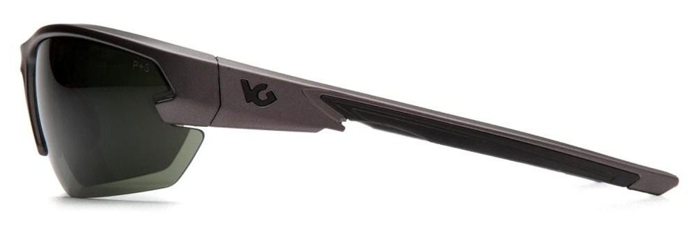 Pyramex Venture Gear Semtex 2.0 Shooting Glasses Gun Metal with Forest Grey view 5
