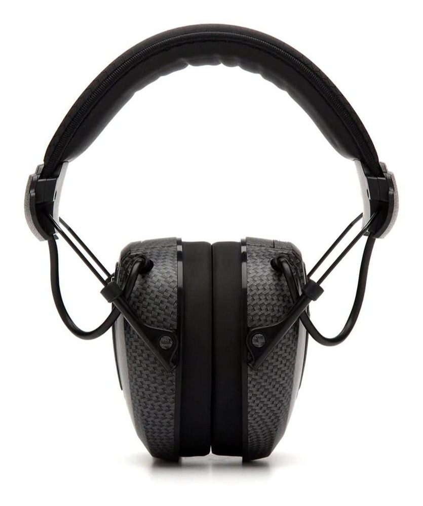 Pyramex Safety Clandestine Electronic Earmuff 24dB Black Graphite Pattern