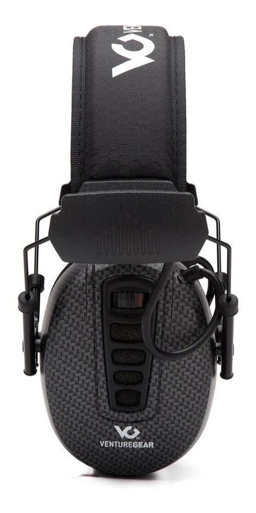 Pyramex Safety Clandestine Electronic Earmuff 24dB Black Graphite Pattern view 3