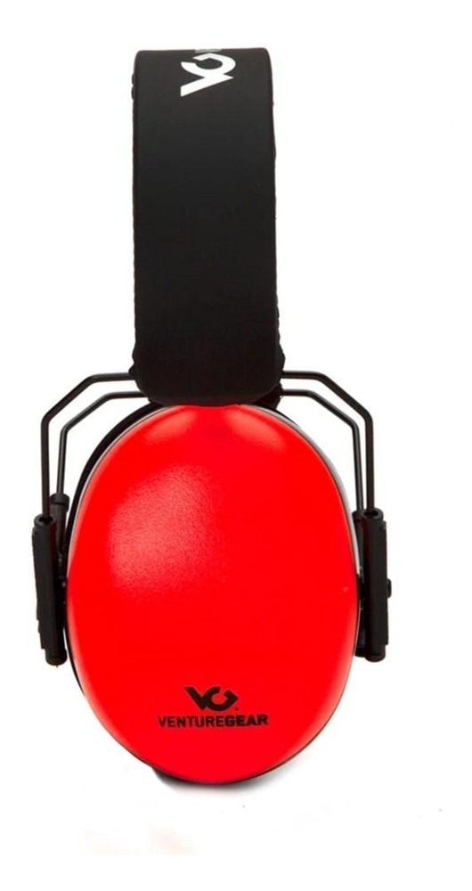 Pyramex Safety VG80 Series Passive Earmuff 26dB Hi-Vis Orange Clamshell view 2