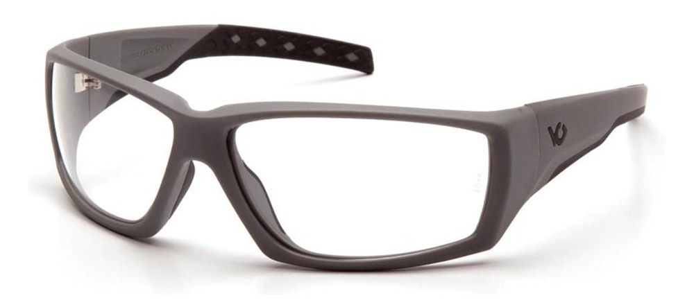 Pyramex VGSUG710T OverWatch Glasses Clear Lens Anti-Fog Urban Gray view 3