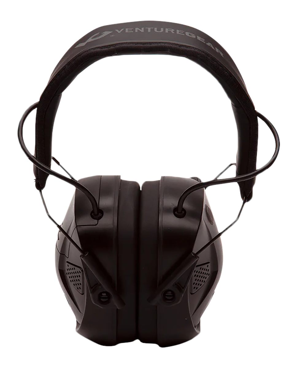 Pyramex VGPME30BT Venture Gear AMP Muff Polymer 26 dB Over the Head Black A