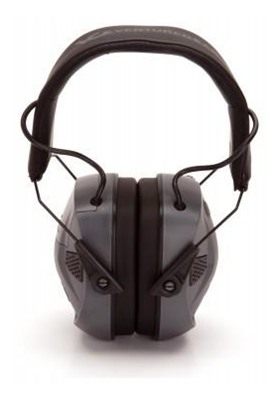 Pyramex Safety Amp Bluetooth Ear Muffs 26dB Grey view 2