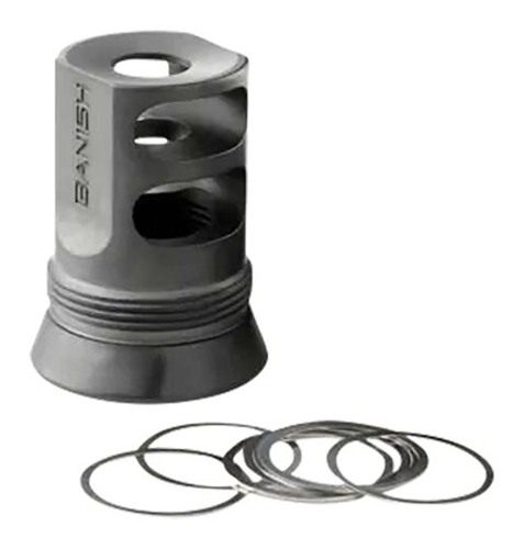 Banish (silencer Central) 100000310870 Muzzle Brake 30 Gold 5/8x24 view 2