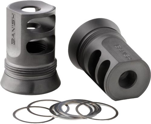 Banish (silencer Central) 100000310870 Muzzle Brake 30 Gold 5/8x24 view 3