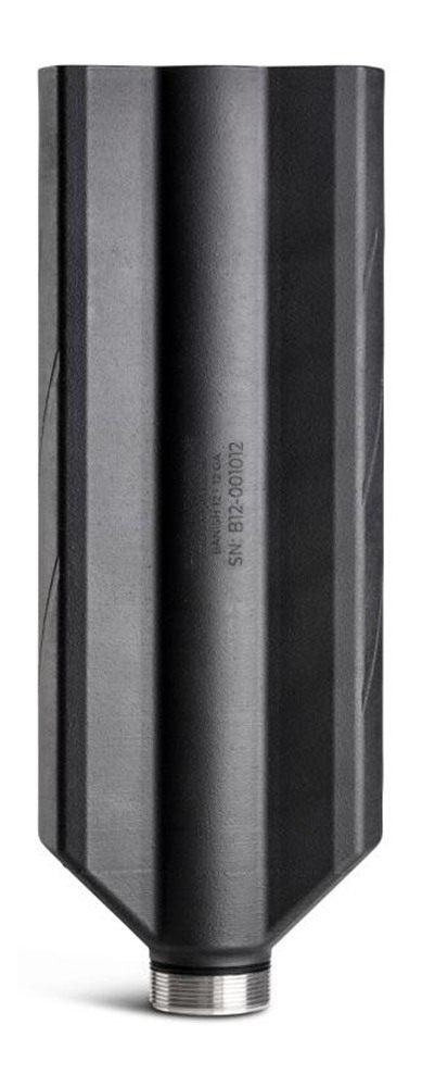 Banish 12 Choke Mounted Shotgun Suppressor Titanium Black view 4