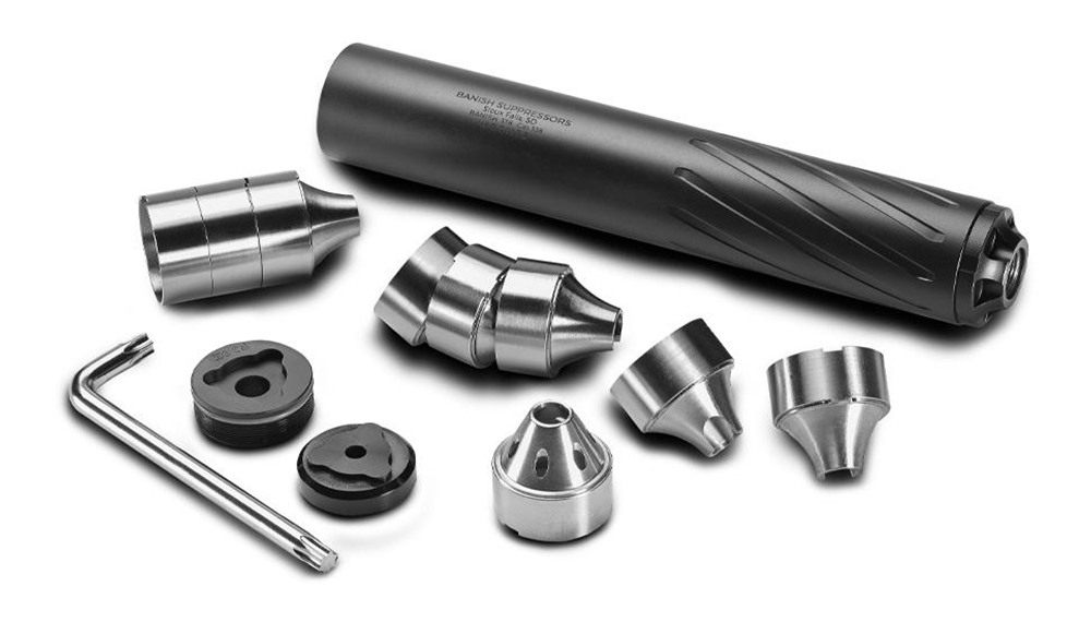 Banish Suppressors 338 Direct Thread Cal Titanium/Inconel 5/8inx24 Black 9. view 2